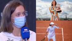 Iga Świątek (fot. TVP/Getty Images)