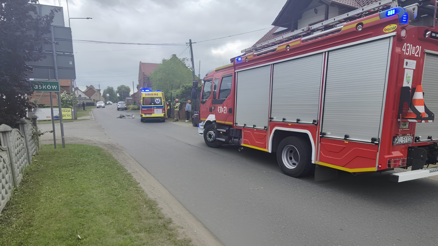 Potrącenie rowerzysty w Kraskowie. Przyczyny bada policja