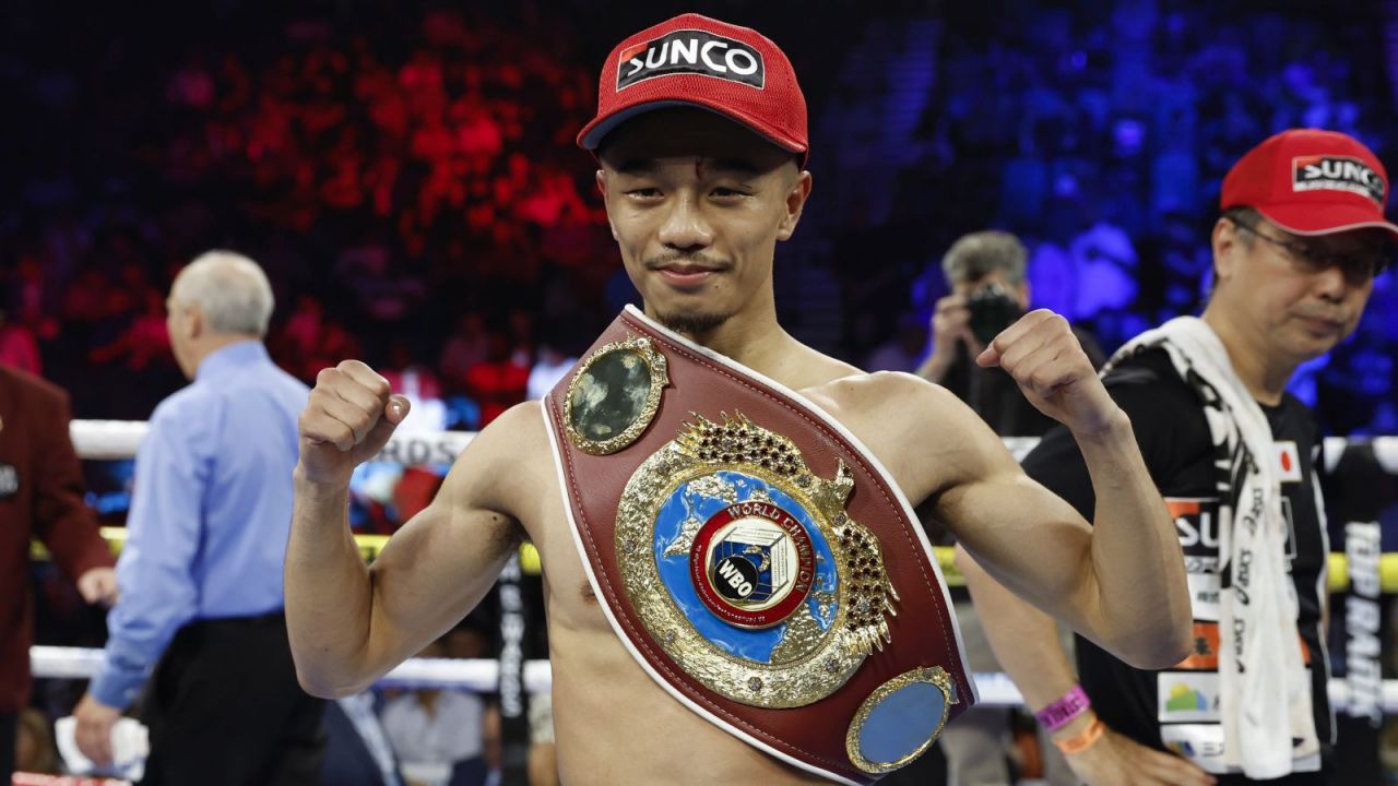 Junto Nakatani jest mistrzem WBO wagi supermuszej od maja 2023 roku (fot. Getty Images)