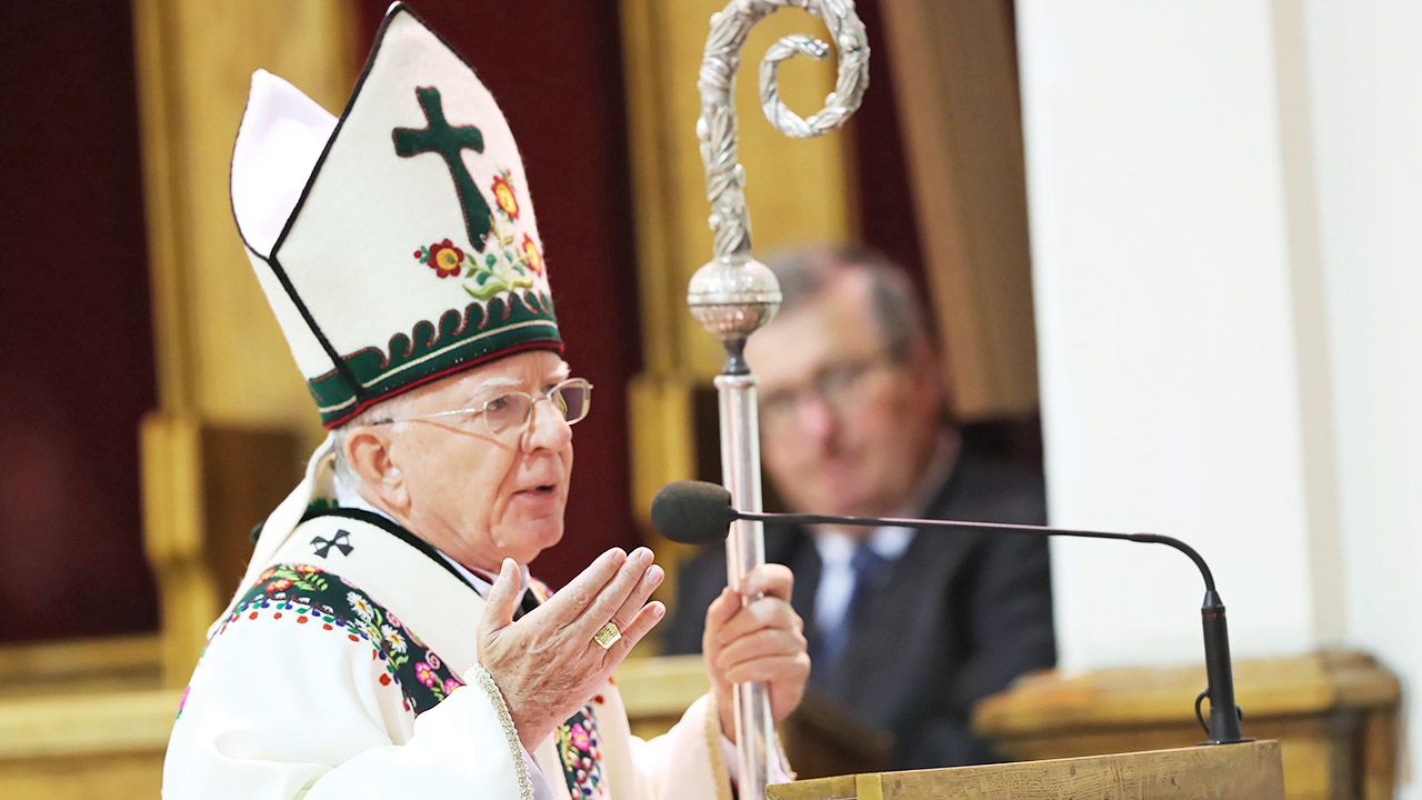 Przewodniczący Konferencji Episkopatu Węgier, bp András Veres wyraził solidarność z abp. Markiem Jędraszewskim (fot. PAP/Grzegorz Momot) Przewodniczący Konferencji Episkopatu Węgier, bp András Veres wyraził solidarność z abp. Markiem Jędraszewskim (fot. PAP/Grzegorz Momot)
