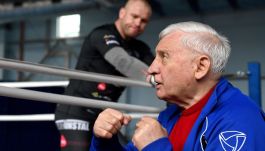 Marian Basiak, Łukasz Różański (fot.  PAP/Darek Delmanowicz)