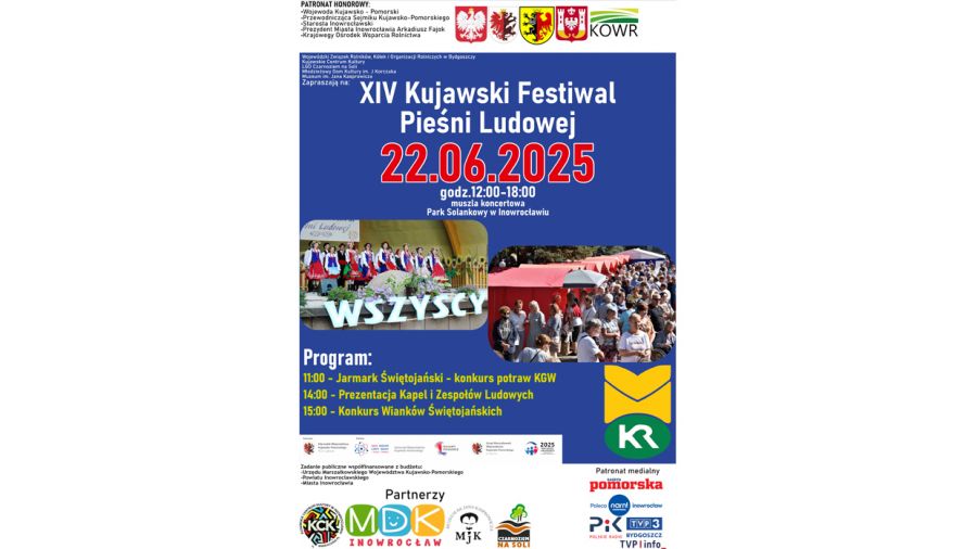 XIV Kujawski Festiwal Pieśni Ludowej