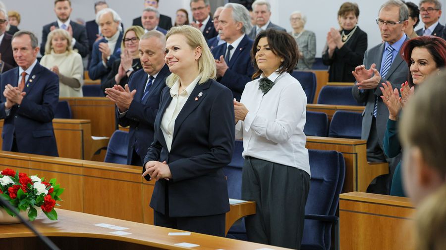 Sąd Najwyższy stwierdził ważność marcowych wyborów uzupełniających do Senatu. Wygrała je Monika Piątkowska (fot  PAP/Rafał Guz)