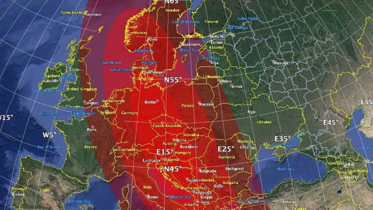 Symulacja NASA pokazuje ogromne zniszczenia po uderzeniu asteroidy także w Polsce (fot. jpl.nasa.gov)