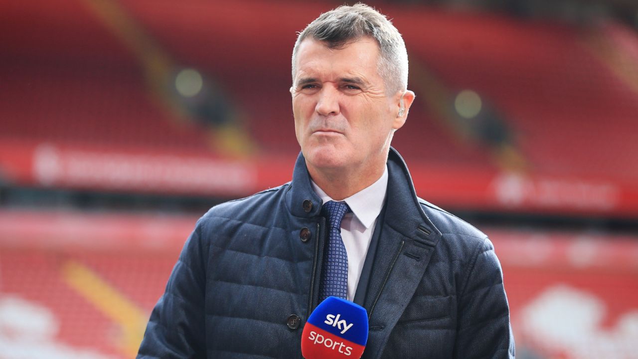 Roy Keane w roli eksperta telewizji Sky Sports (fot. Getty)