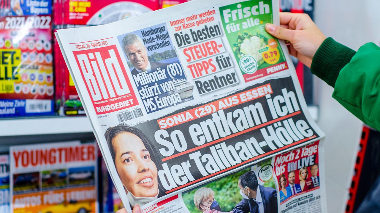 Nie milkną echa skandalu w niemieckim tabloidzie „Bild” (fot. Shutterstock/Lutsenko_Oleksandr) Nie milkną echa skandalu w niemieckim tabloidzie „Bild” (fot. Shutterstock/Lutsenko_Oleksandr)