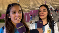 Kibicki Argentyny (fot. TVP)