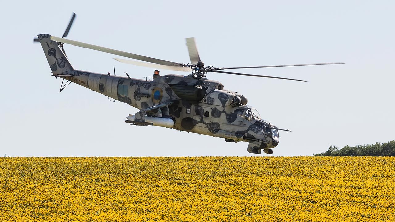 Ukraiński helikopter (fot. Shutterstock)
