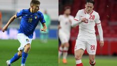 Nicolo Barella, Piotr Zieliński (fot. Getty)