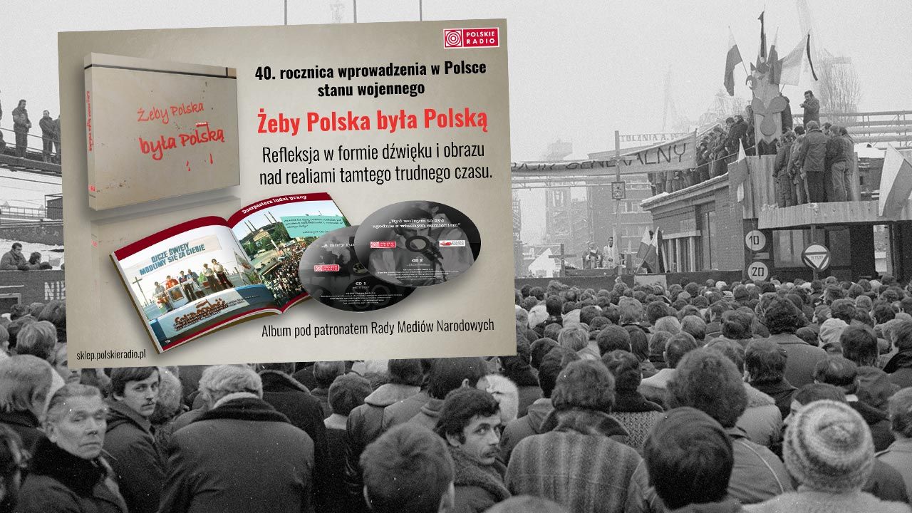 Briefcase school enclosure Żeby Polska była Polską”. Album Polskiego Radia na rocznicę stanu wojennego  - tvp.info