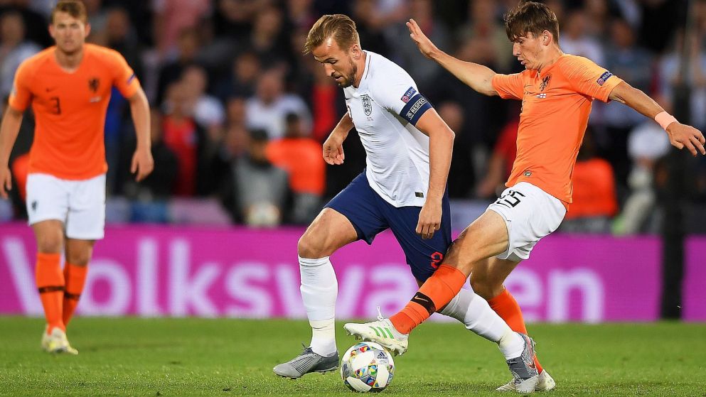 Holandia Anglia Liga Narodow Ronald Koeman Gareth Southgate Harry Kane Memphis Depay Wideo Skrot Gole Sport Tvp Pl