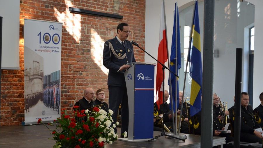 Świeto Służby Więziennej. Zdj. kpt. Roman Malchrzyk, mjr Justyna Siedlecka