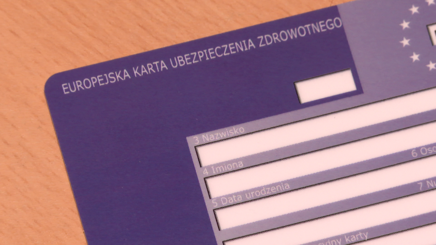 Kartę EKUZ można wyrobić elektronicznie. Fot. TVP3 Katowice