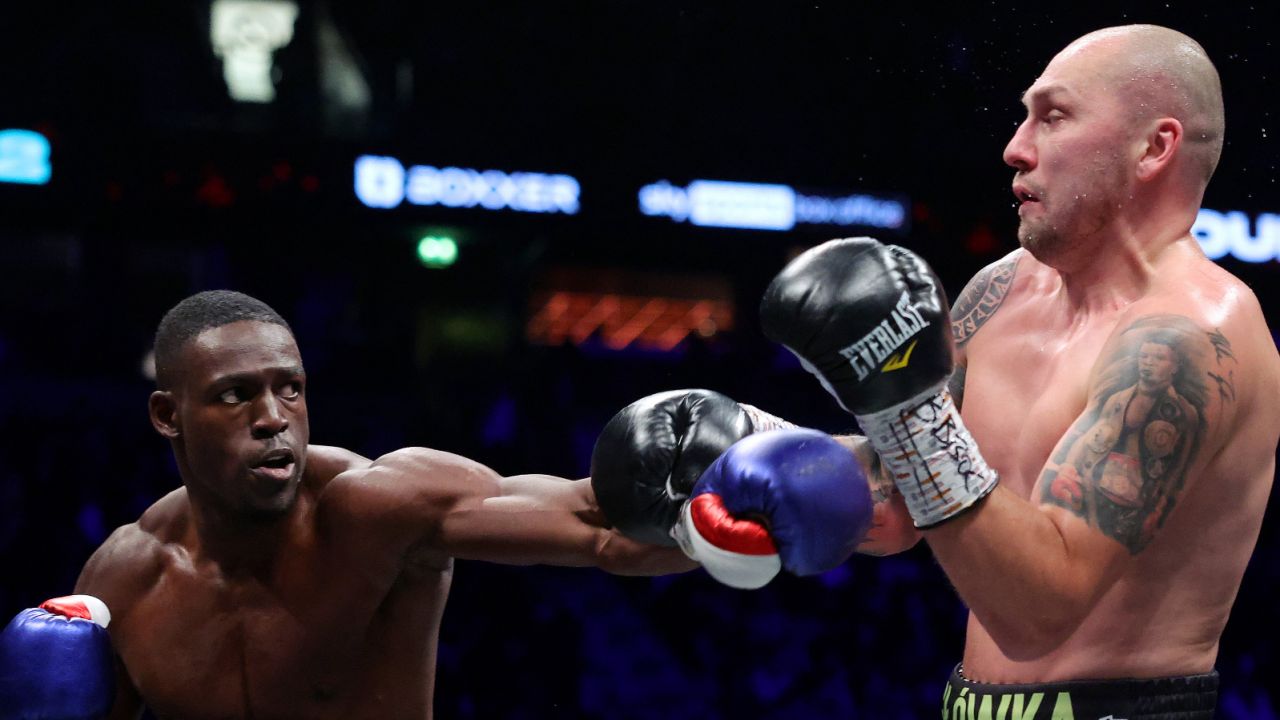 Richard Riakporhe (z lewej) i Krzysztof Głowacki (fot. Getty Images)