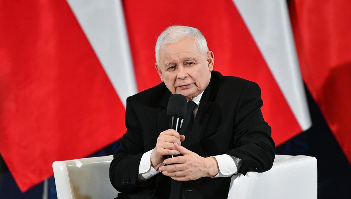 Prezes PiS Jarosław Kaczyński (fot. PAP/Adam Warżawa)