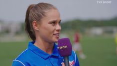 Ewa Pajor (fot. TVP Sport)