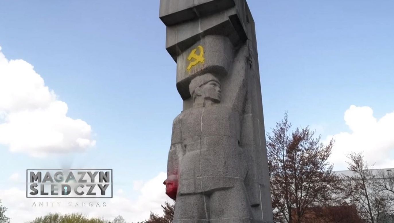 Sowiecki pomnik (fot. Magazyn Śledczy Anity Gargas)