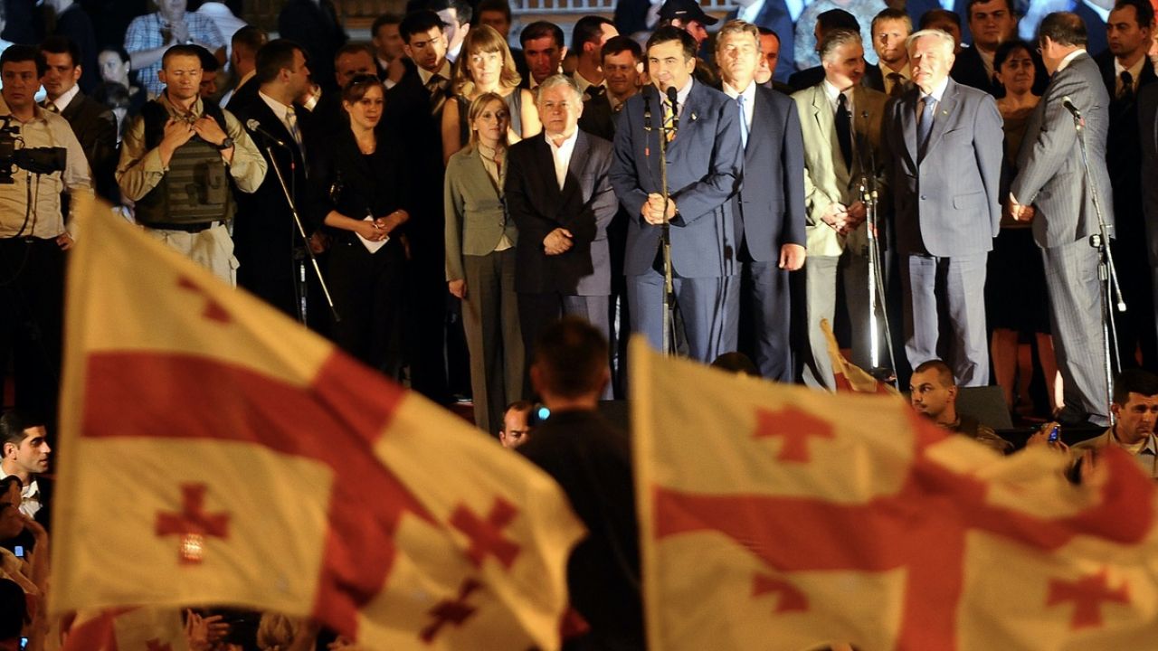 Przemowienie Lecha Kaczynskiego W Gruzji 12 Rocznica Polski Prezydent W Tbilisi W 2008 Roku Mowil O Koncu Rosyjskiej Dominacji Wieszwiecej Tvp Info