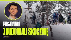 Skoki amatorów w Bogdanówce były wyjątkowym wydarzeniem. Byliśmy tam! (fot.TVP)