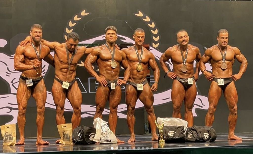 Чэмпіянат Афрыкі па бодзібілдынгу ў Егіпце. (Фота: старонка IFBB у Instagram.)