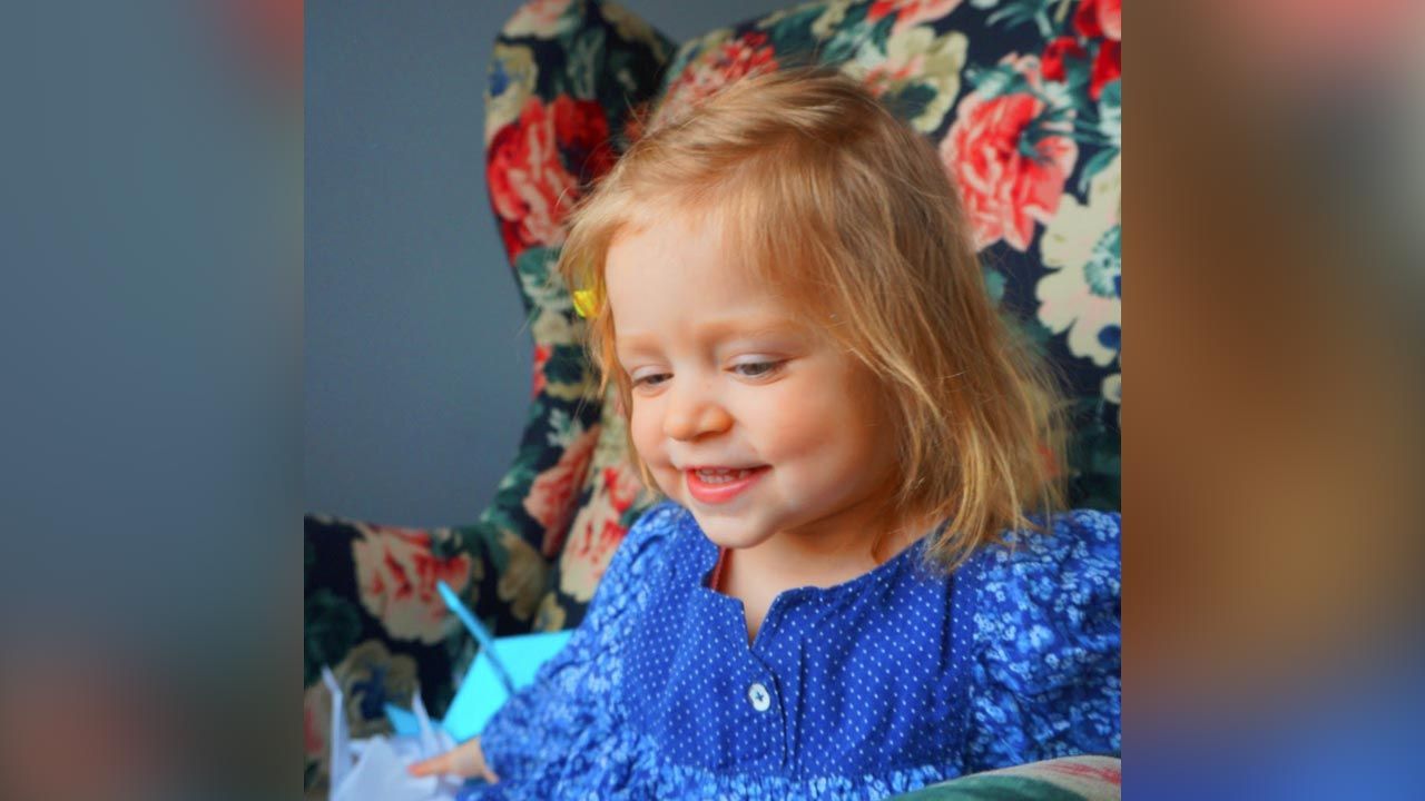 W oku 2-letniej Zoe wykryto siatkówczaka. Uratować ją może kosztowna terapia w Nowym Jorku (fot. Patryk Rzepecki)