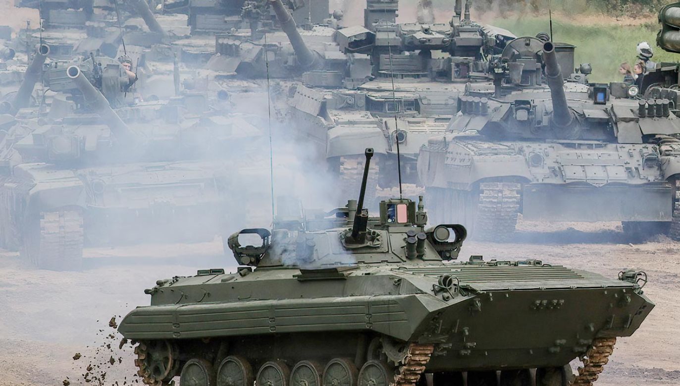 Rosja gromadzi wojska w pobliżu granicy z Ukrainą (fot.  Leonid Faerberg/SOPA Images/LightRocket via Getty Images)