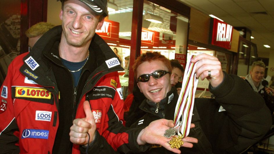 Heinz Kuttin (L) i Mateusz Rutkowski z medalami MŚ juniorów (fot. PAP) Heinz Kuttin (L) i Mateusz Rutkowski z medalami MŚ juniorów (fot. PAP)