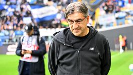 Ivan Jurić podczas meczu Atalanty. Trener został zwolniony z klubu, co oznacza, że nie będzie już prowadził Nicoli Zalewskiego (fot. Getty Images)