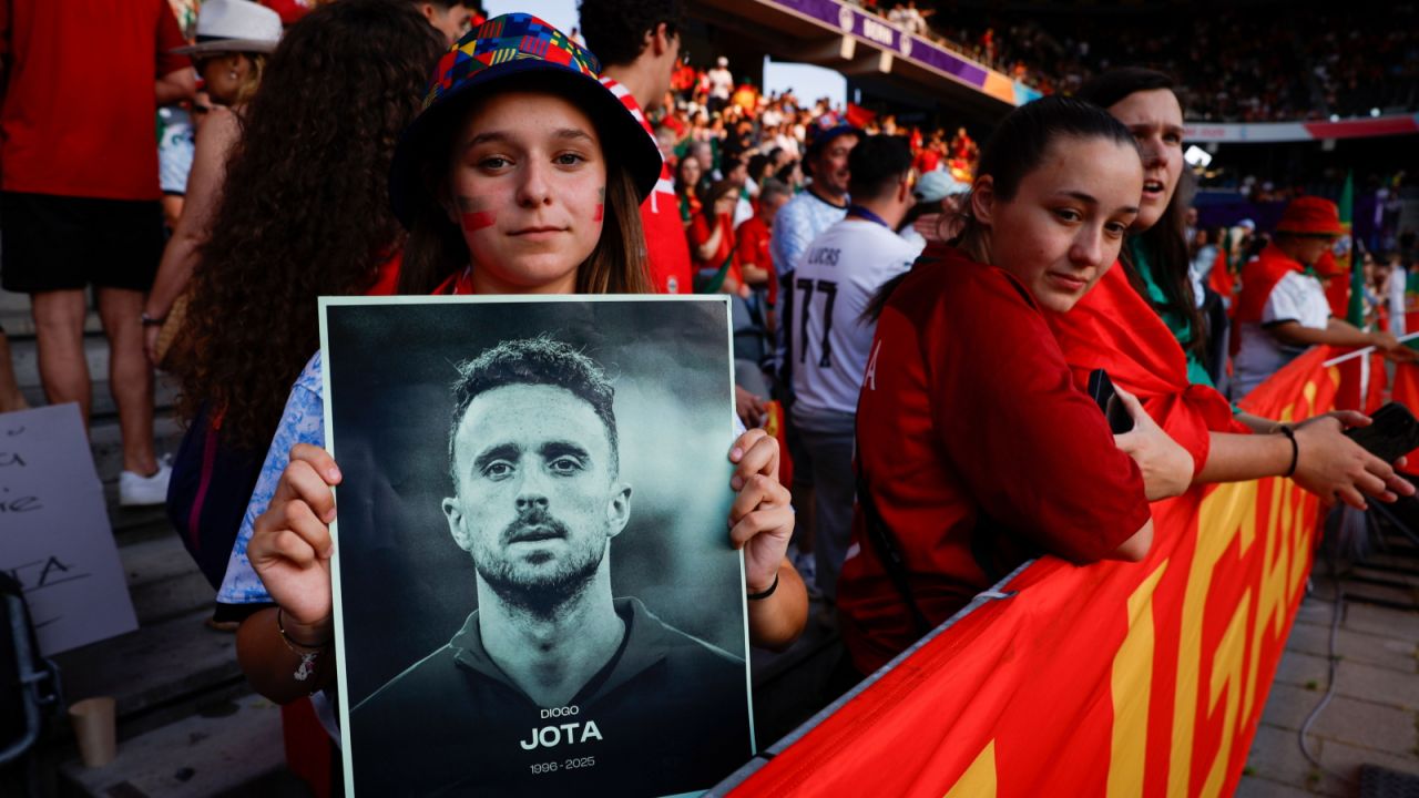 Diogo Jota zmarł w wieku 28 lat (fot. PAP/EPA)