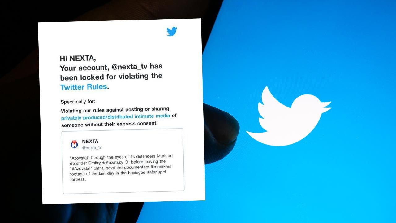 Konto Nexty było zablokowane przez Twittera (fot. Shutterstock/khak)
