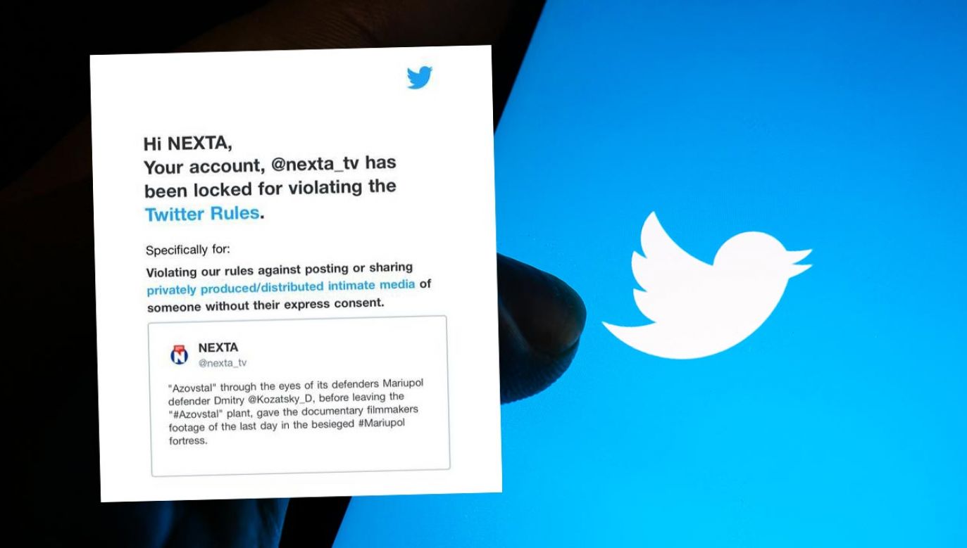 Konto Nexty było zablokowane przez Twittera (fot. Shutterstock/khak)