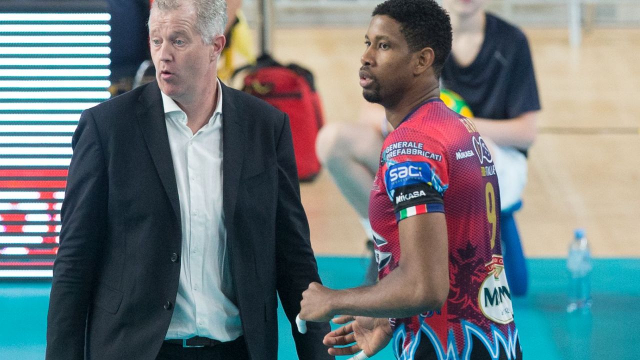 Vital Heynen i Wilfredo Leon