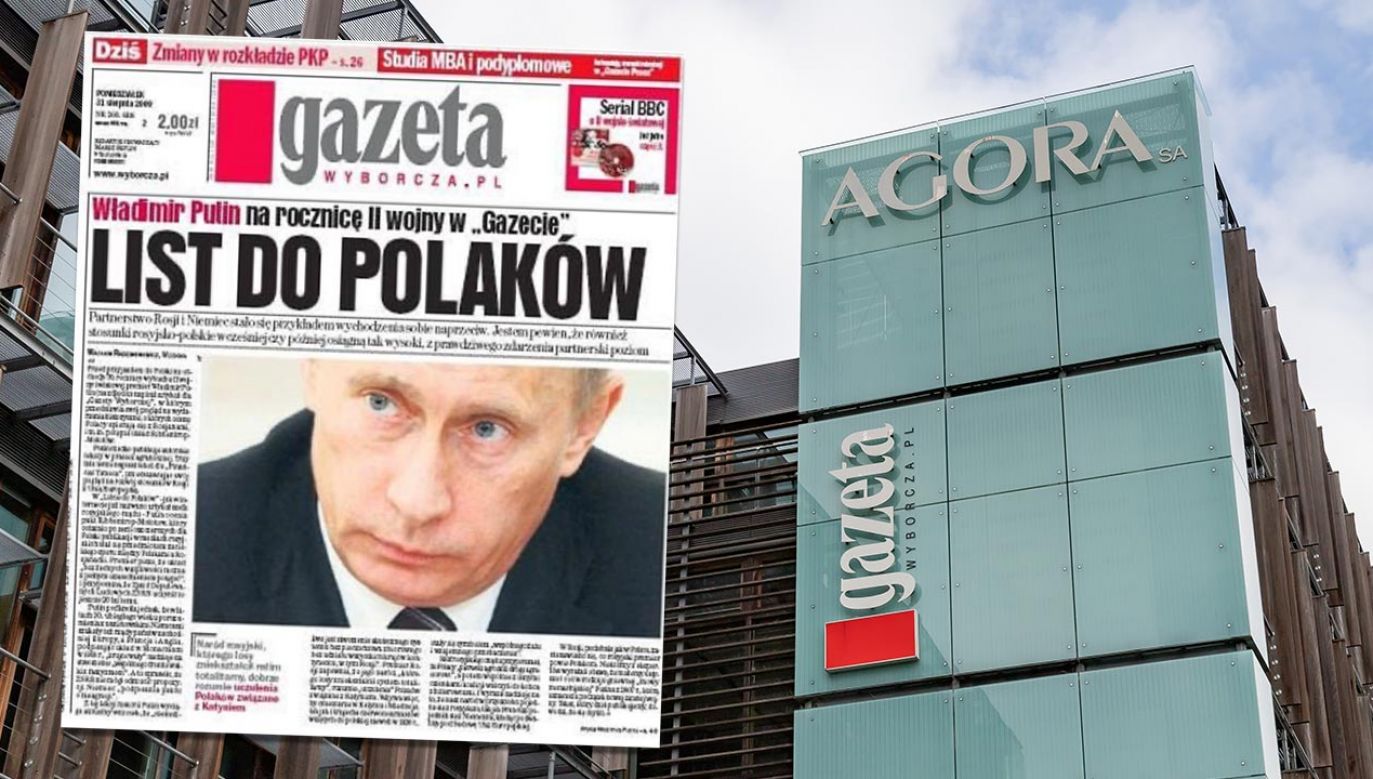 Wiceminister Kowalski przypomniał, że „Gazecie Wyborczej” publikowano list Putina (fot. Shutterstock; mat. pras.)