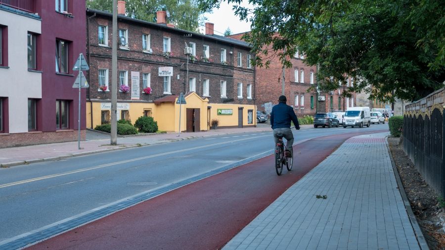 Aktualnie, sieć ścieżek rowerowych w Katowicach przekracza już 200 kilometrów. Fot. Katowicka Agencja Wydawnicza