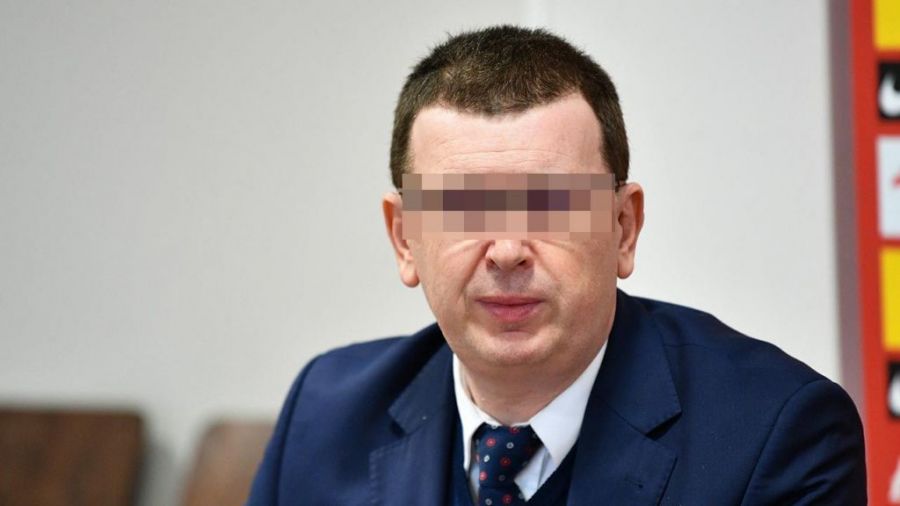 Prezydent Ostrowca Świętokrzyskiego Jarosław G. (fot. PAP/Piotr Polak)