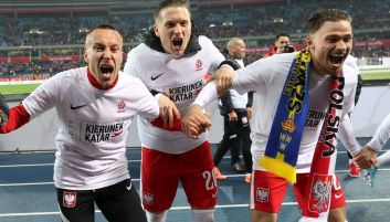 Jacek Góralski w barwach reprezentacji Polski (fot. Getty).