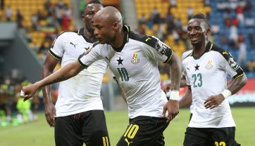 Reprezentanci Ghany (fot. PAP/EPA)