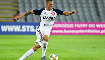 David Niepsuj opuścił Wisłę Kraków i trafił do Podbeskidzia (fot. PAP).