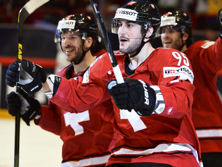 Hokeiści reprezentacji Szwajcarii