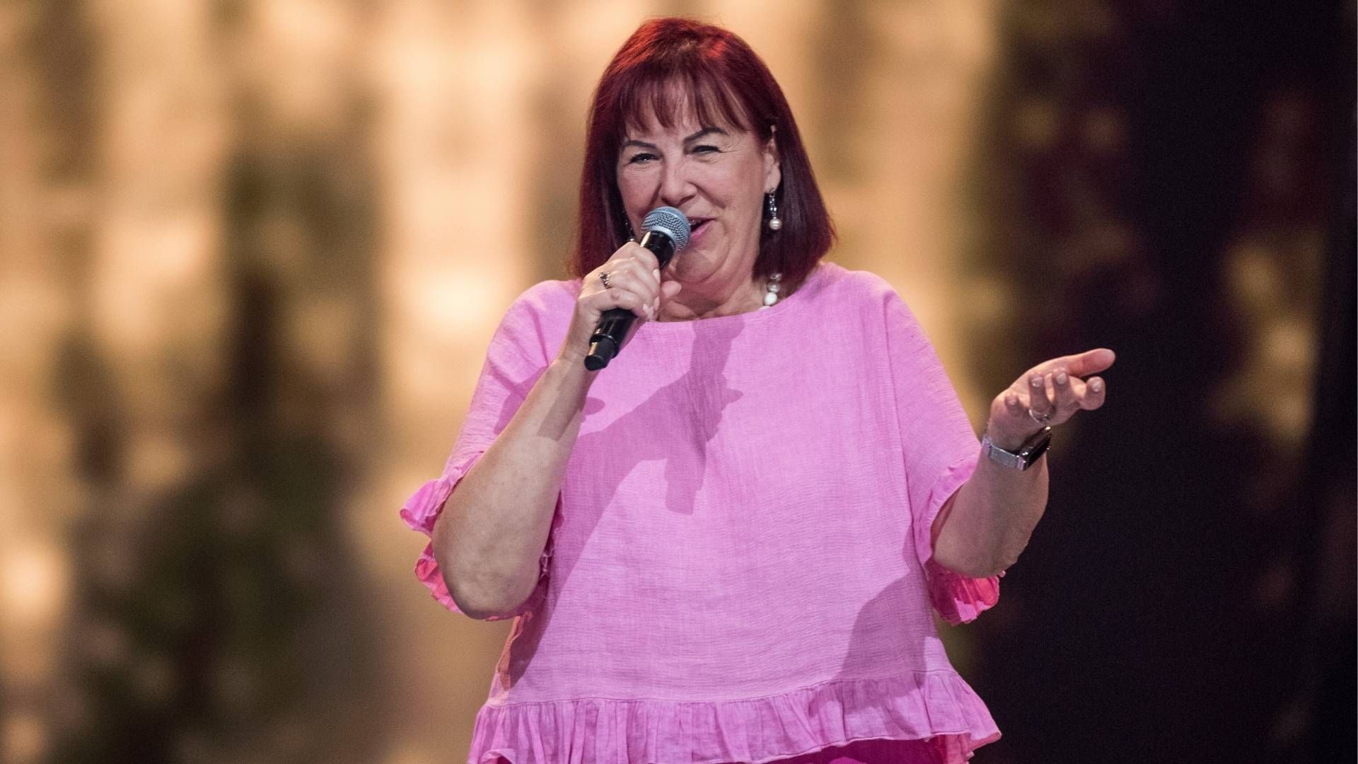 Ewa Ihalainen oczarowała trenerów „The Voice Senior” swoją wersją „Hallelujah I Love Her So”, dołączając do drużyny Tatiany Okupnik. Fot. Waldemar Kompała/ TVP