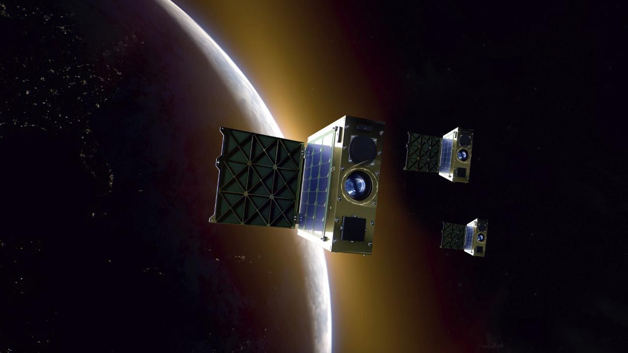 Satelity umieszczone zostaną w przestrzeni kosmicznej w 2024 roku (fot. Creotech Instruments S.A.) Satelity umieszczone zostaną w przestrzeni kosmicznej w 2024 roku (fot. Creotech Instruments S.A.)