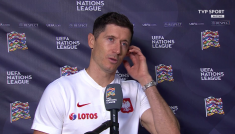 Robert Lewandowski (fot. TVP)