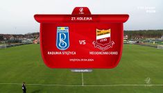 Radunia Stężyca – Chojniczanka Chojnice. Piłka nożna, 2. liga, 27. kolejka (fot. TVP SPORT)
