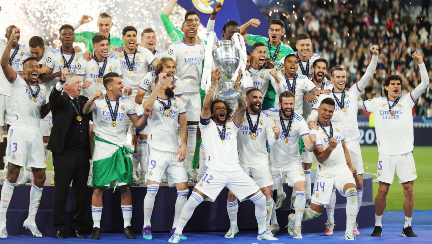 Real Madryt zdobył 14. Puchar Europy (fot. PAP/EPA/FRIEDEMANN VOGEL)