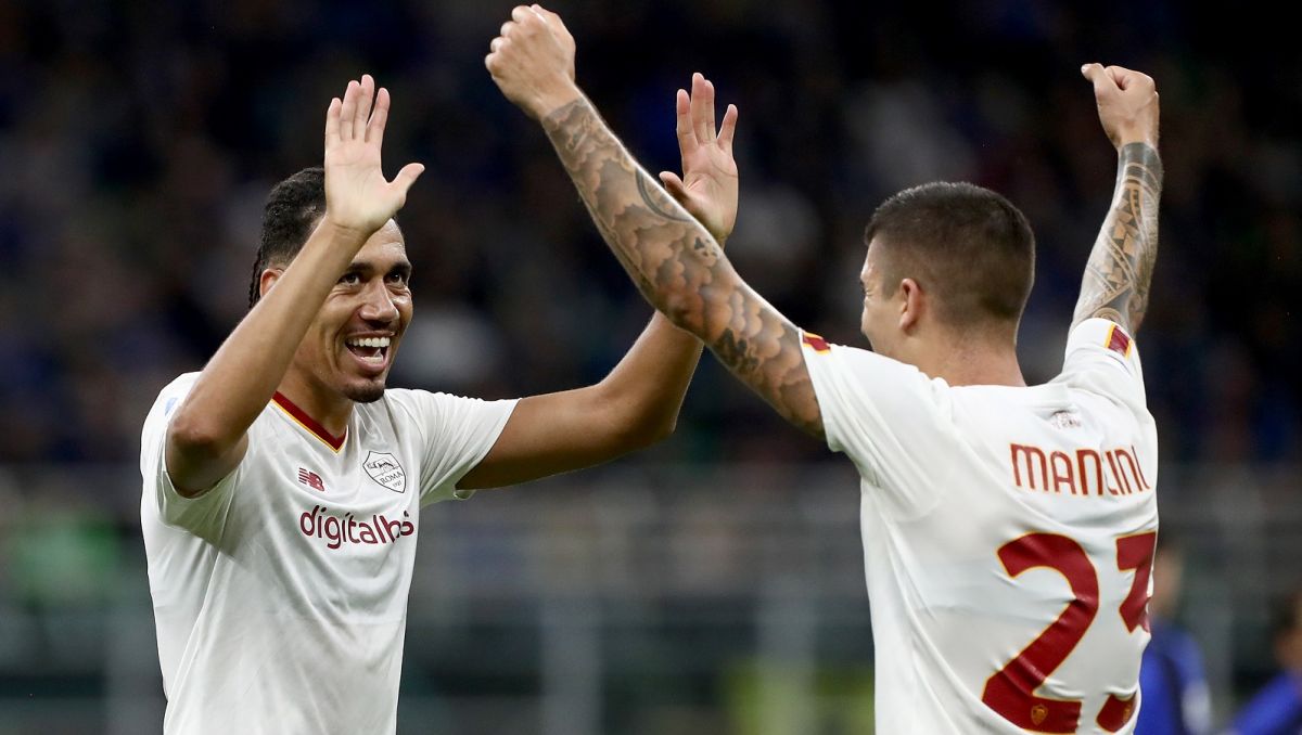 Roma wygrała z Interem w Mediolanie (fot. Getty)