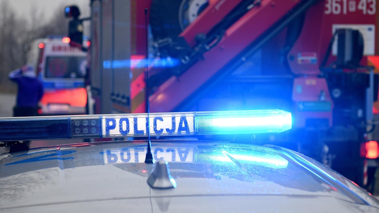 Wypadek przy ul. Spójnej (fot. PAP/Darek Delmanowicz) Wypadek przy ul. Spójnej (fot. PAP/Darek Delmanowicz)