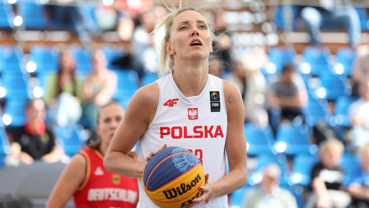 Polki zajęły czwarte miejsce na mistrzostwach świata w koszykówce 3x3 (fot. TVP Sport).