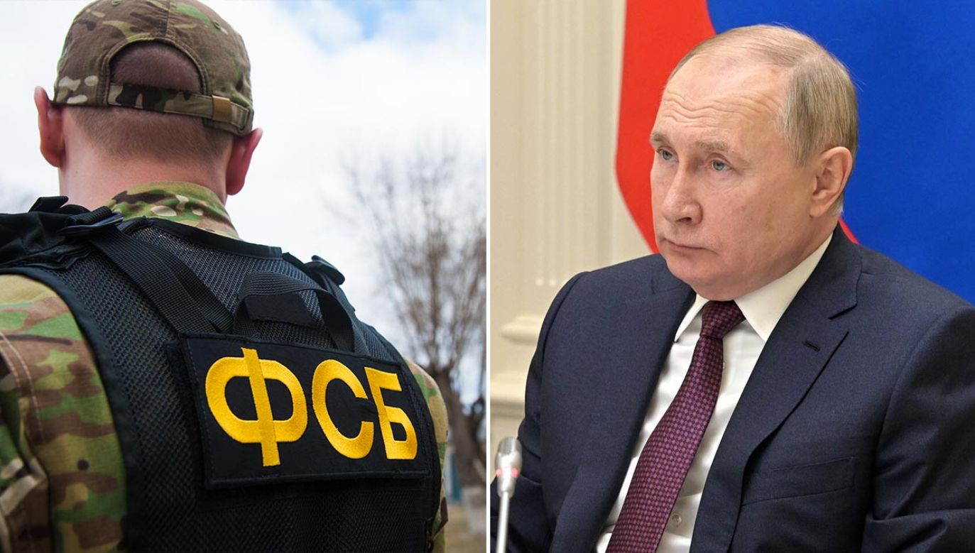 Informacje FSB były nieprawdziwe (fot. Shutterstock/SGr; Kremlin Press Service/Anadolu Agency via Getty Images)