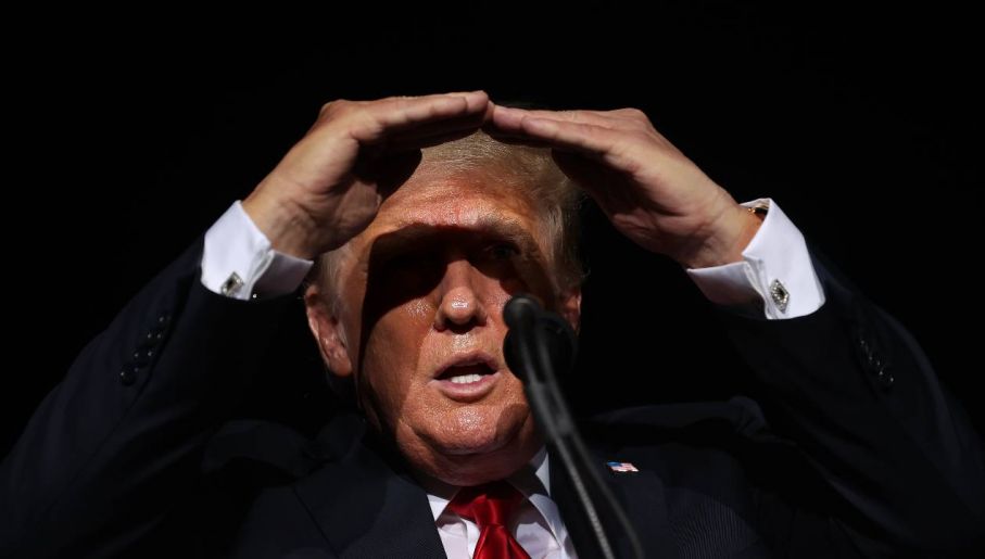 Lewicowy establishment od początku zwalczał Trumpa (fot. Chip Somodevilla/Getty Images)