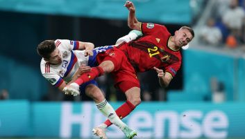 Timothy Castagne nie zagra już na Euro 2020 z powodu kontuzji (fot. Getty) Timothy Castagne nie zagra już na Euro 2020 z powodu kontuzji (fot. Getty)